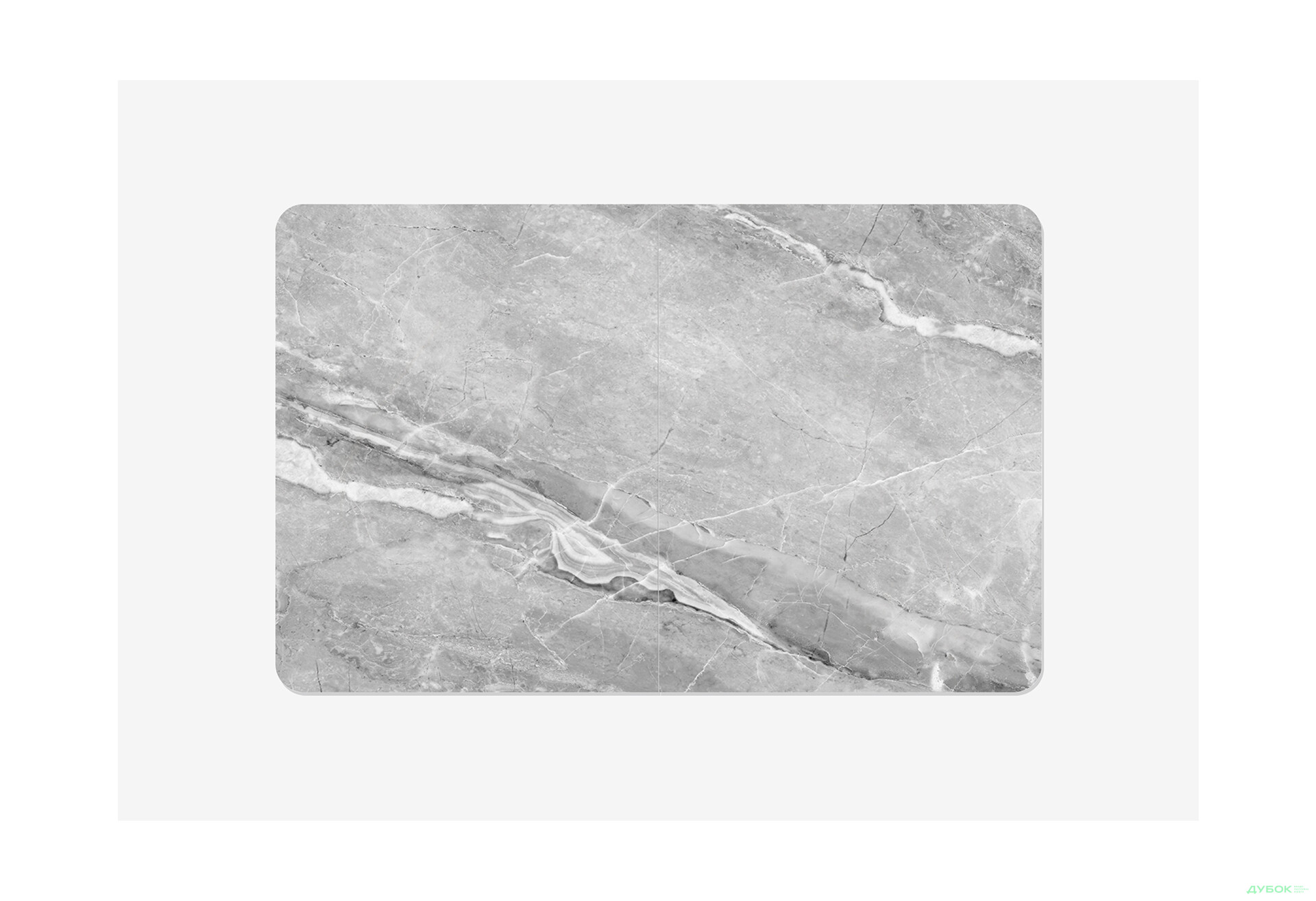 Изображение 3 - Стол кухонный Jam Бостон Т раскладной 140 / 180 см, бетон черный / стекло бриллиант 78 М