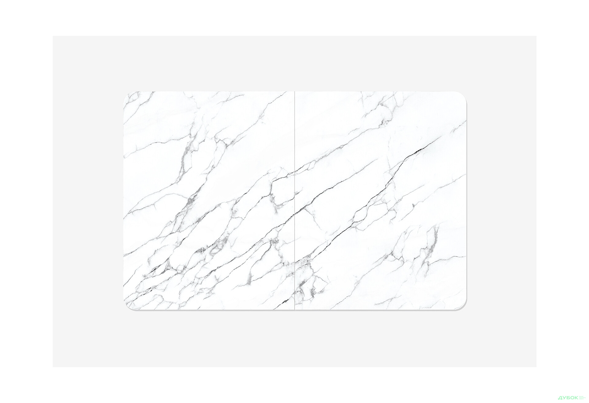 Изображение 3 - Стол кухонный Jam Бостон Т раскладной 140 / 180 см, белое дерево / стекло бриллиант 66 М