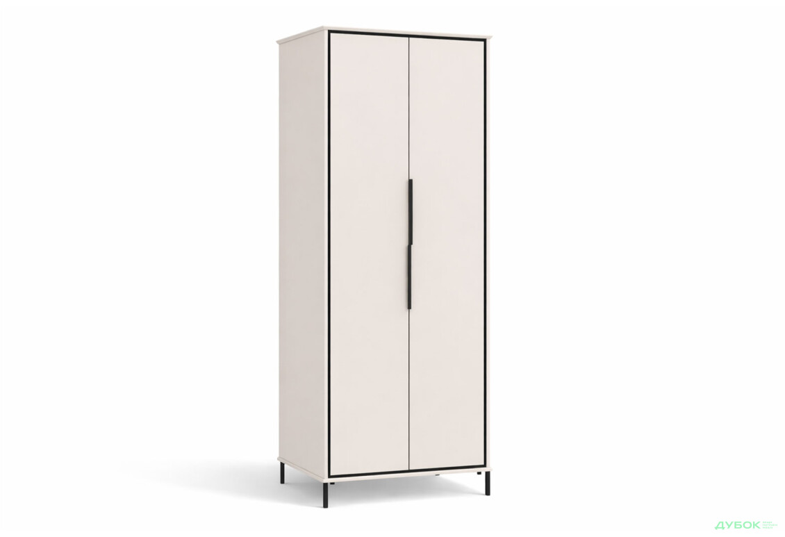 Изображение 3 - Шкаф Gerbor холдинг Хилс 2-дверный 100 см, кашемир / черный