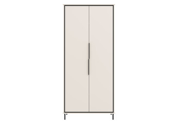 Шкаф Gerbor холдинг Хилс 2-дверный 100 см, кашемир / черный