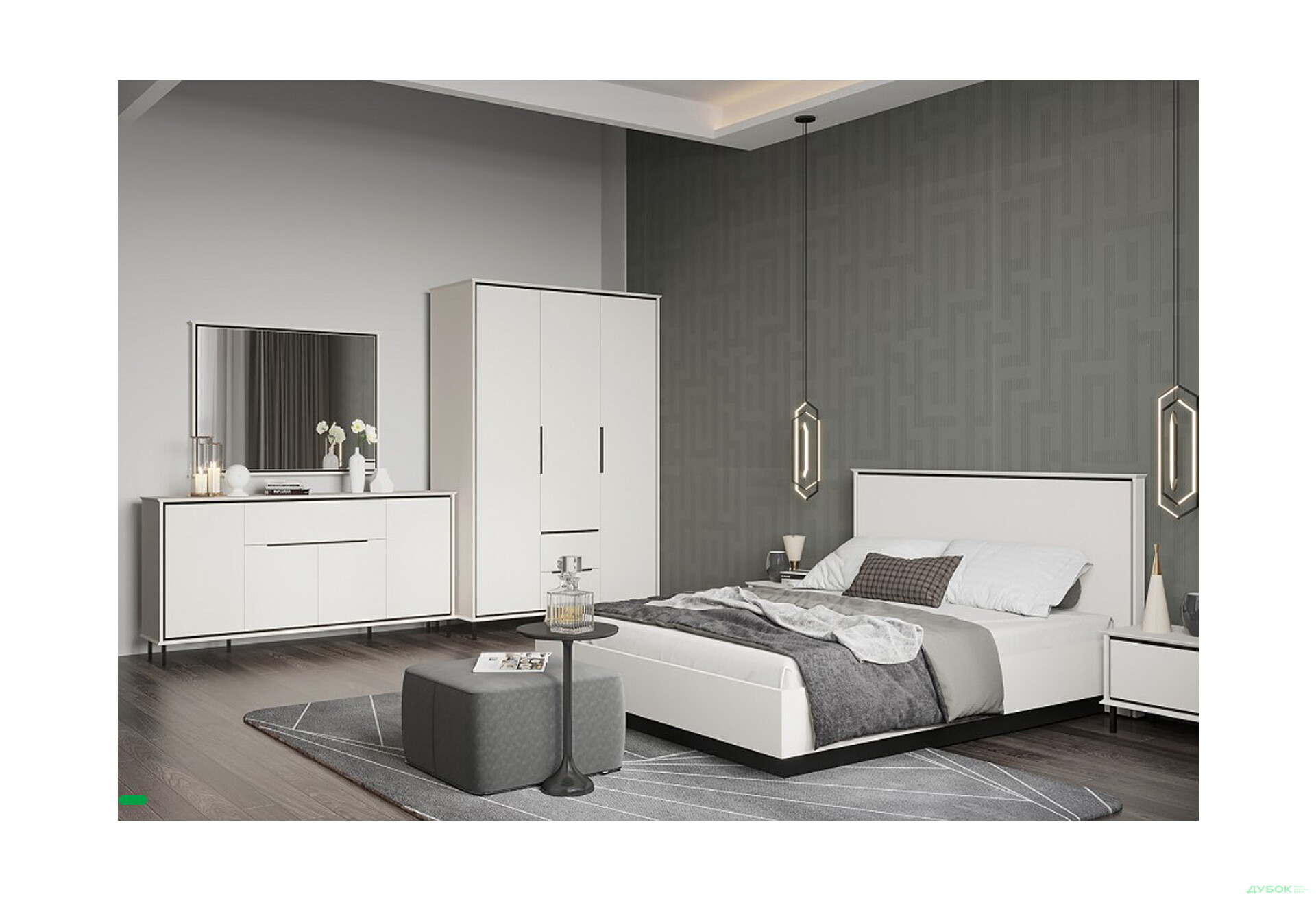 Изображение 1 - Спальня Хілс Комплект 3Д Gerbor холдинг