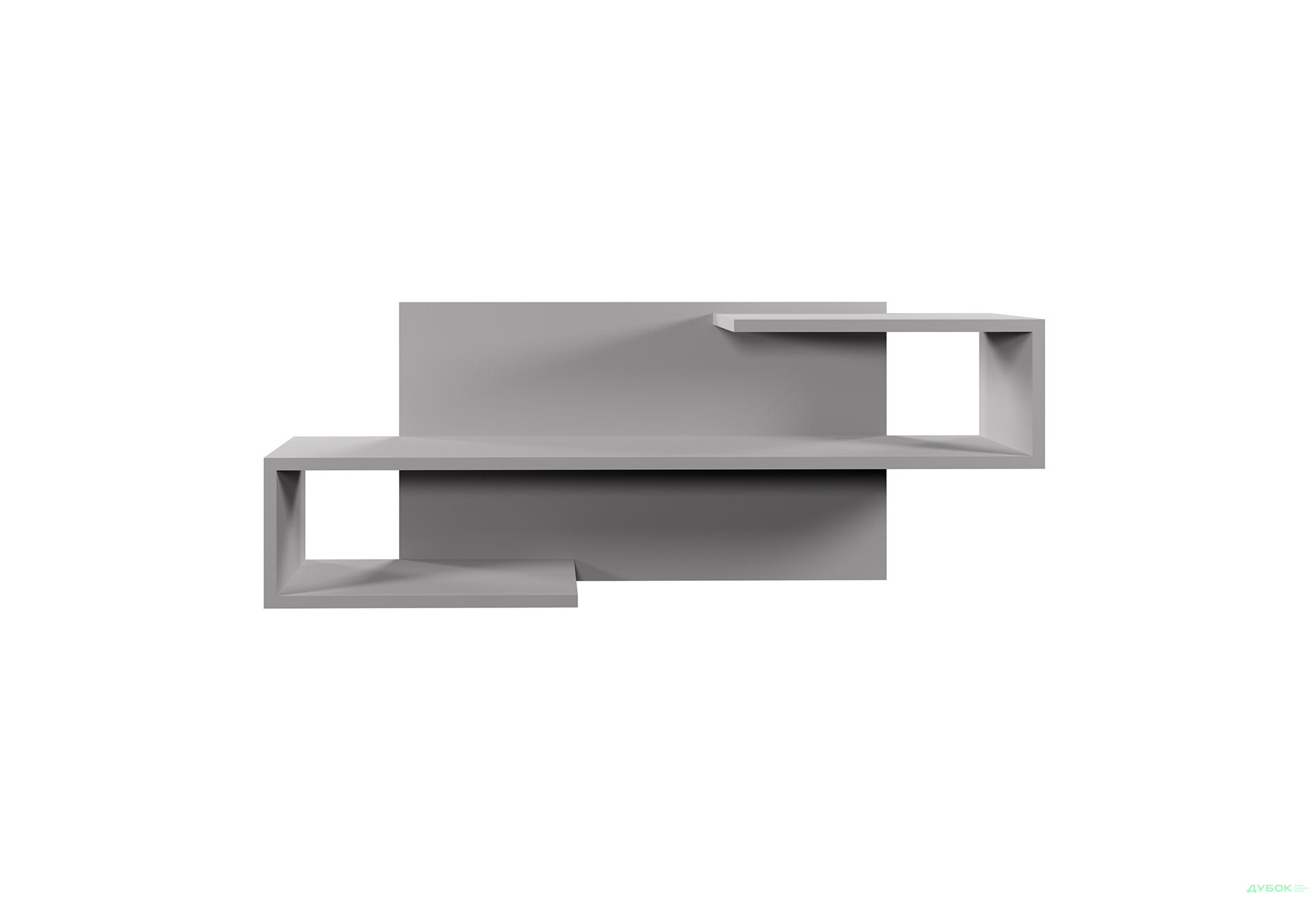 Изображение 3 - Настенная полка Viant АРС 70 см, серый / серый RAL 7004