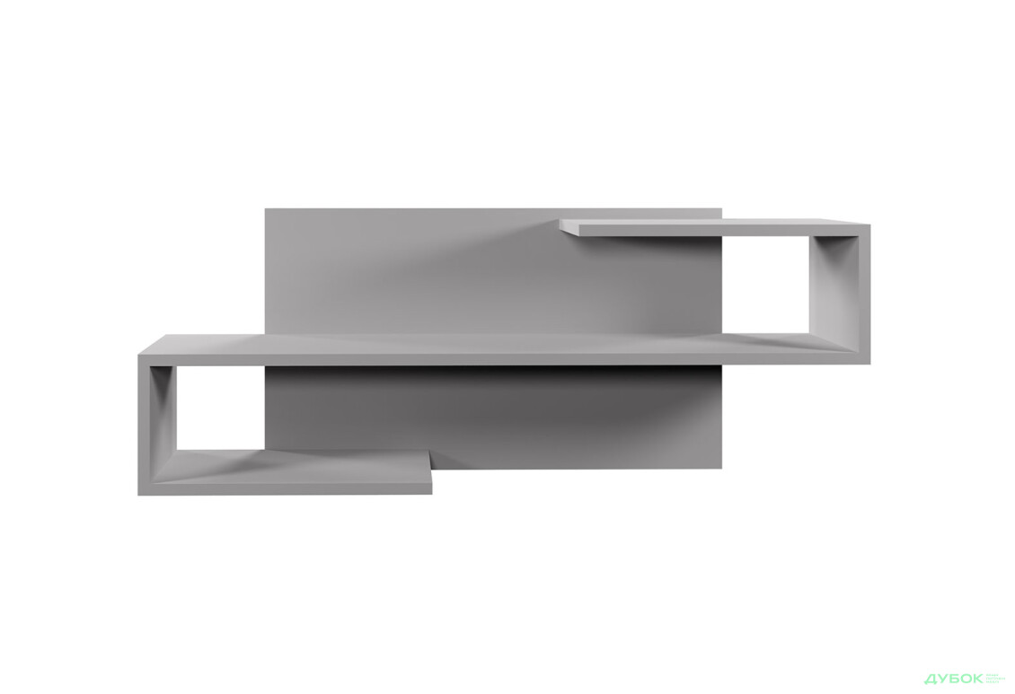 Изображение 3 - Настенная полка Viant АРС 70 см, серый / серый RAL 7004