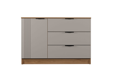 Комод Viant АРС с дверцей и 3 ящиками 120 см, тахо / кашемир