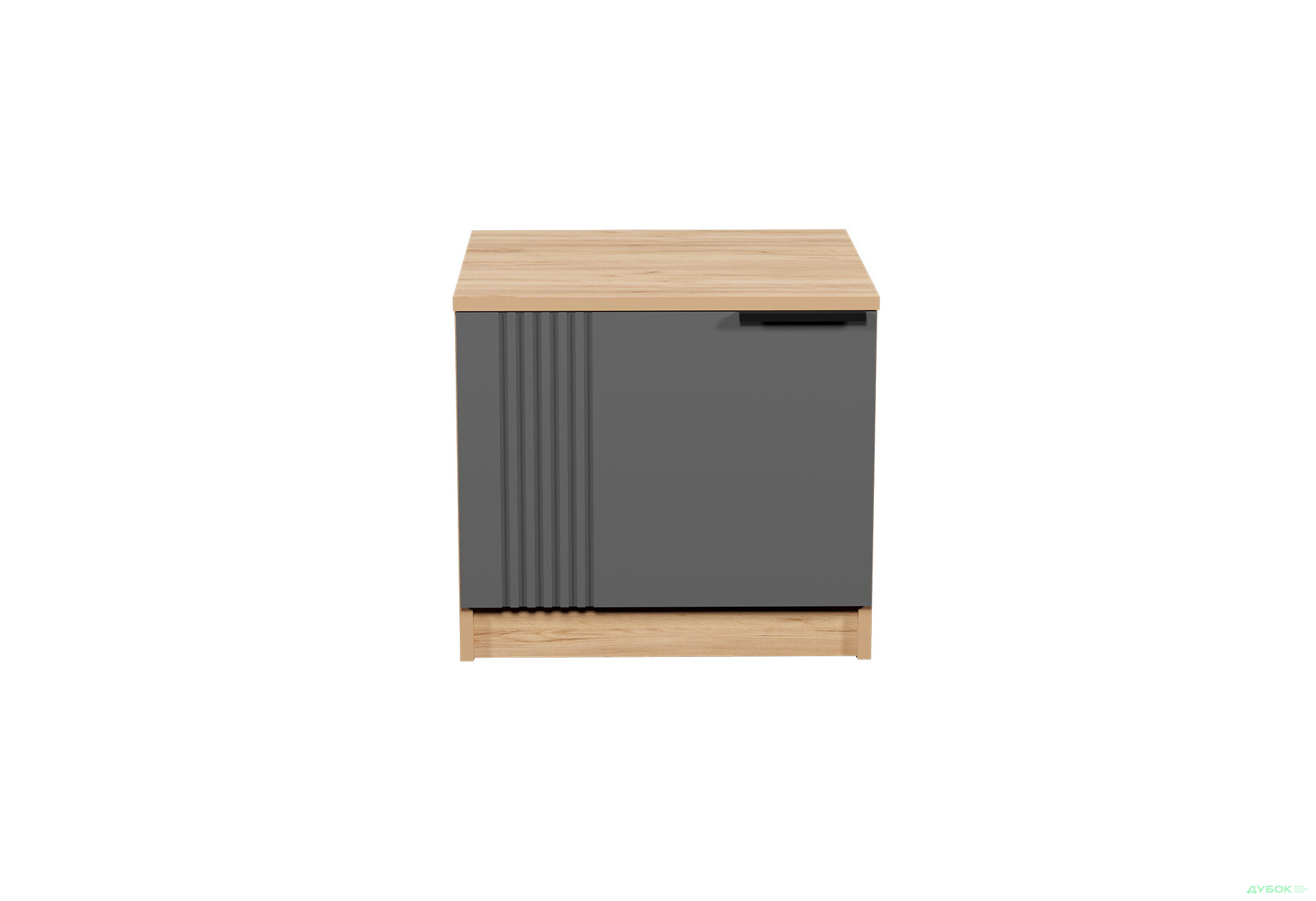 Изображение 4 - Прикроватная тумба Viant АРС левая с 1 дверцей 50 см, тахо / темно-серый RAL 7012