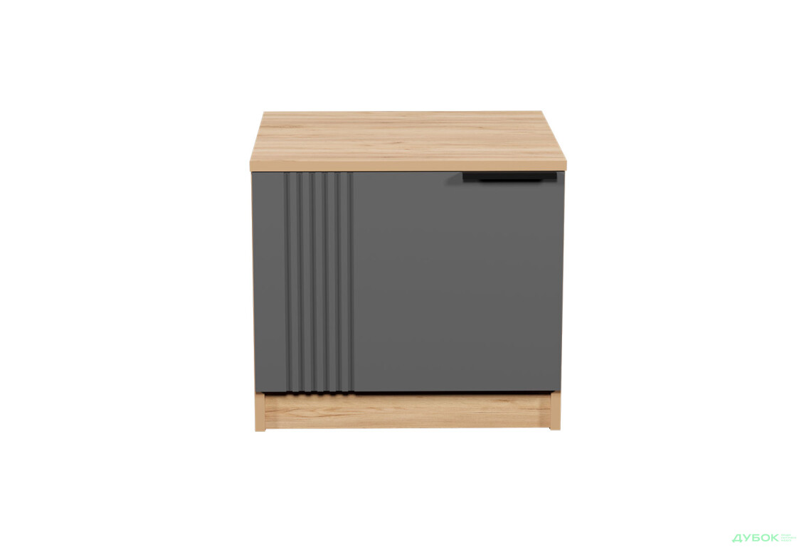 Изображение 4 - Прикроватная тумба Viant АРС левая с 1 дверцей 50 см, тахо / темно-серый RAL 7012