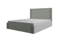 Изображение 3 - Кровать двухспальная Viant АРС с вкладом ДСП 160х200 см, серый/серый RAL 7004