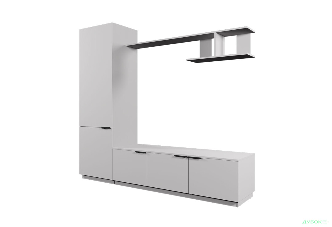 Изображение 3 - Гостиная Viant ВТ-2 с пеналом і полкой 220 см, серый