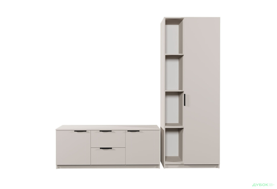 Изображение 2 - Гостиная Viant ВТ-4 с пеналом і стеллажом 180 см, кашемир