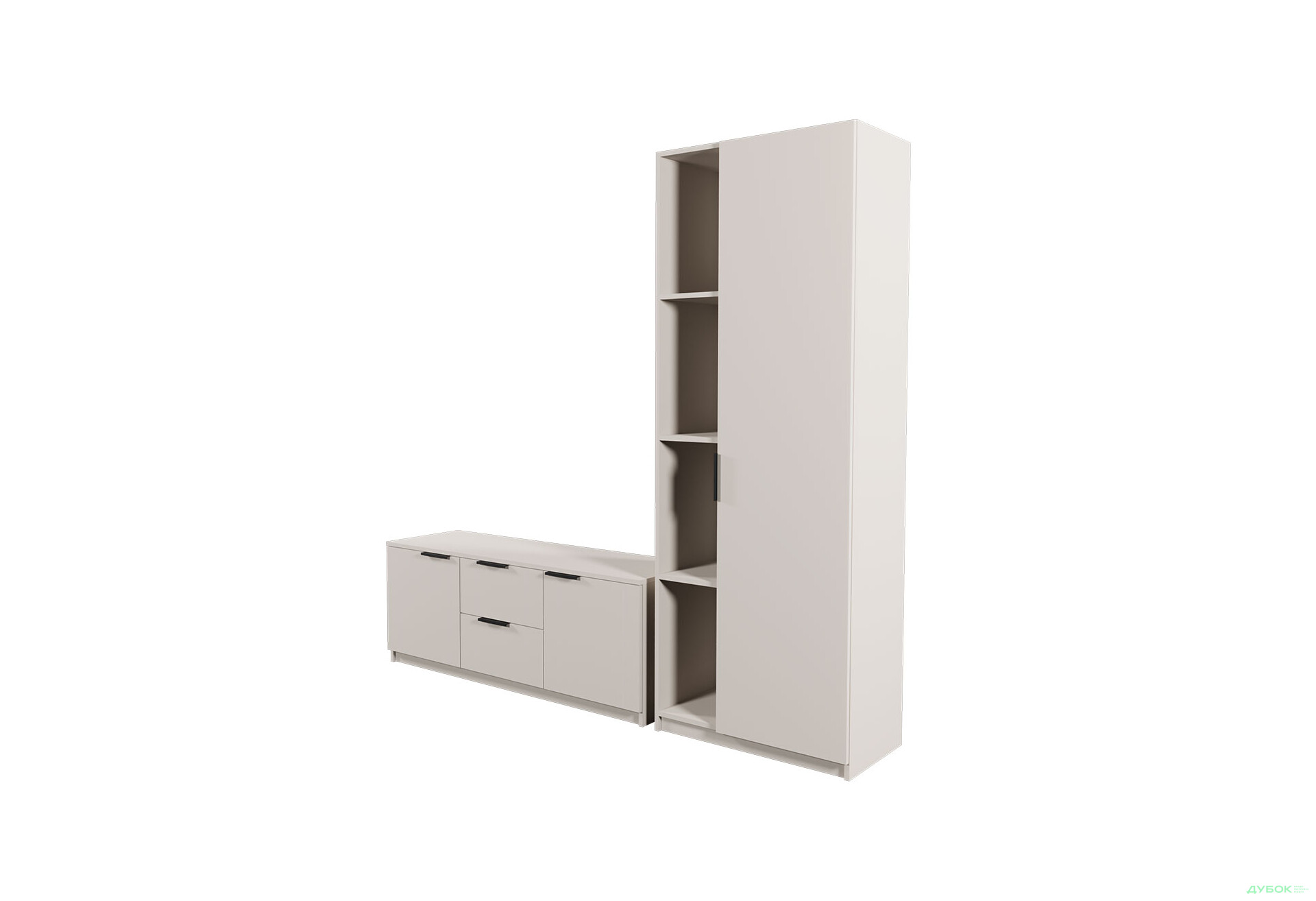 Изображение 3 - Гостиная Viant ВТ-4 с пеналом і стеллажом 200 см, кашемир