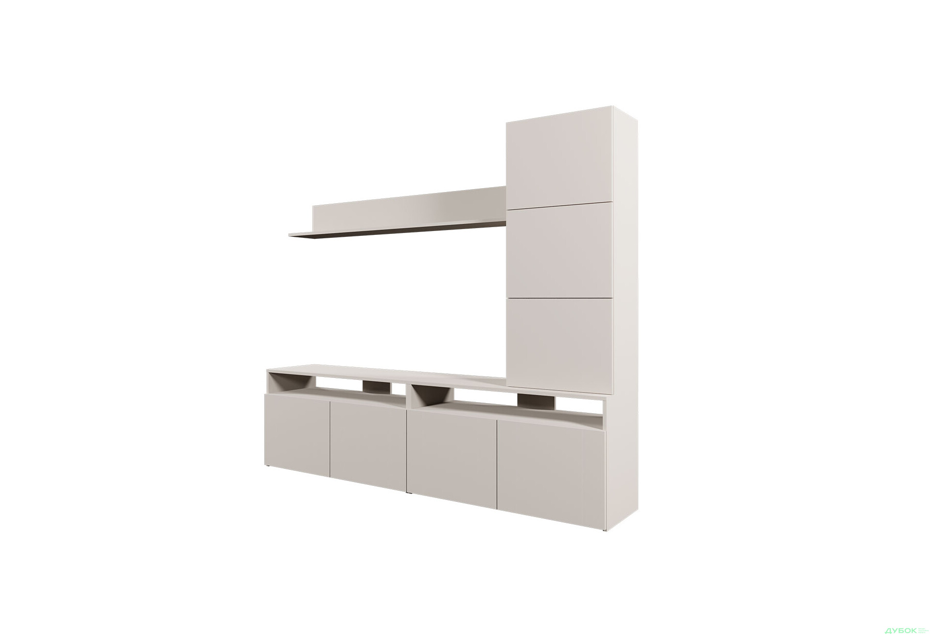 Изображение 2 - Гостиная Viant ВТ-3 с надставкой и полками 180 см, кашемир