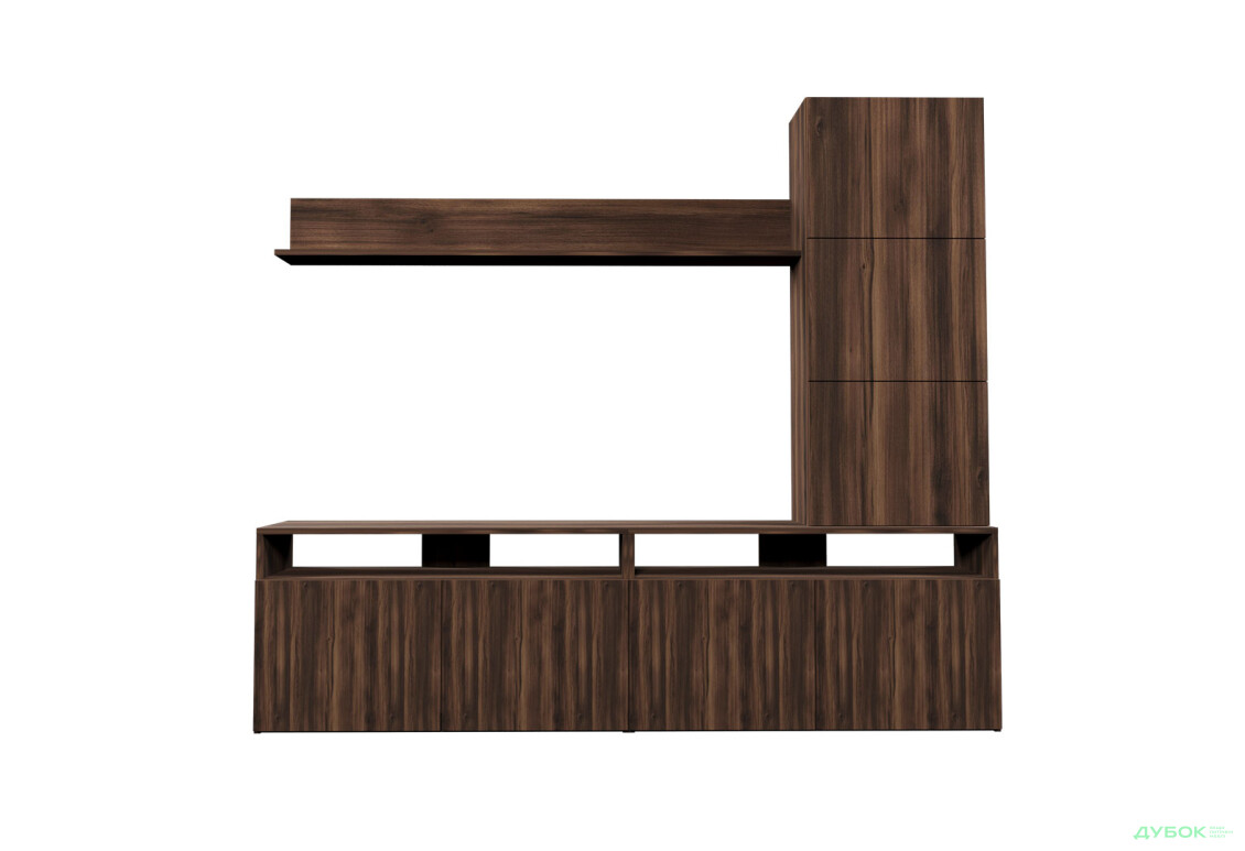 Изображение 3 - Гостиная Viant ВТ-3 с надставкой и полками 180 см, ристретто