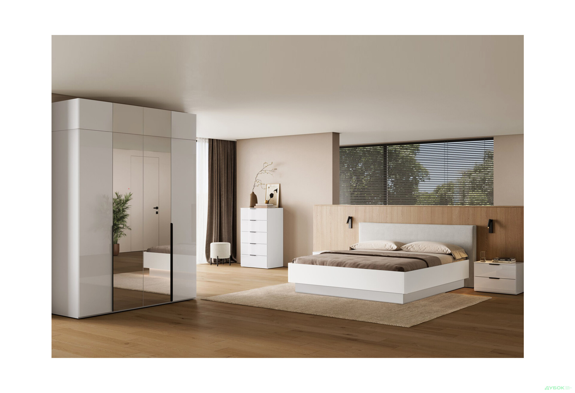 Изображение 1 - Модульная спальня Мила МироМарк