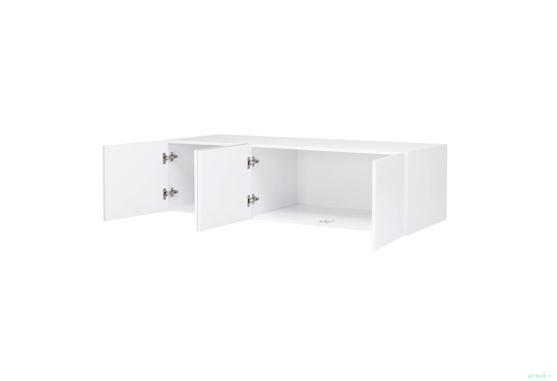 Изображение 2 - Антресоль МироМарк Мила 3-дверная 134.4 см, белый глянец