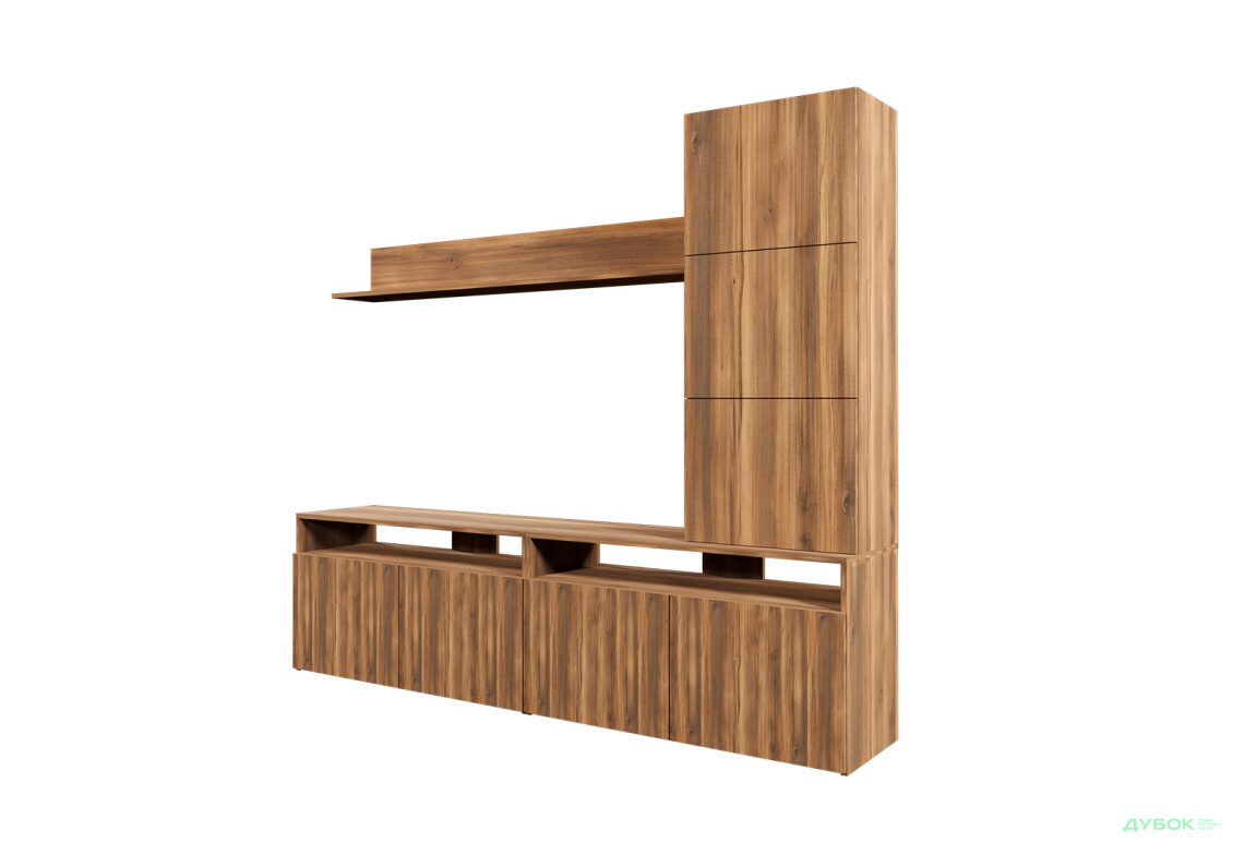 Изображение 3 - Гостиная Viant ВТ-3 с надставкой и полками 200 см, янтарь