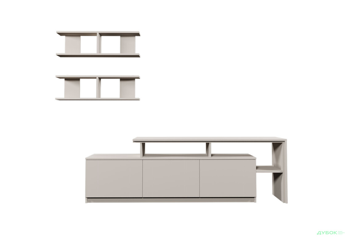 Изображение 2 - Гостиная Viant ВТ-5 с полками, тумба 160 см, кашемир