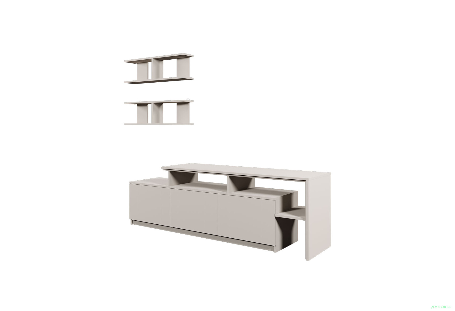 Изображение 3 - Гостиная Viant ВТ-5 с полками, тумба 160 см, кашемир