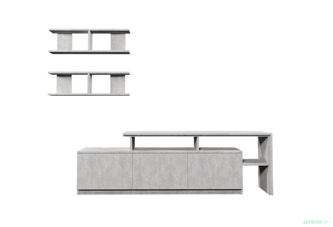 Изображение 2 - Гостиная Viant ВТ-5 с полками, тумба 160 см, индастриал