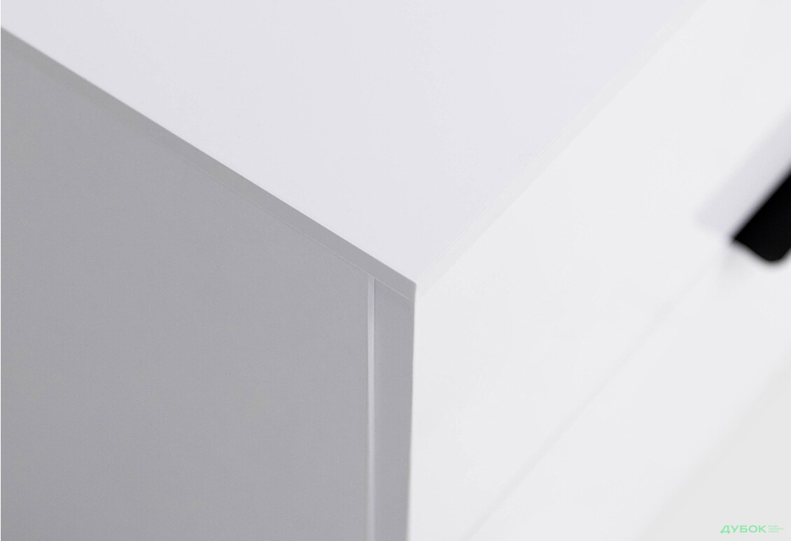 Зображення 5 - Комод MiroMark Міла з 4 шухлядами 70 см білий глянець