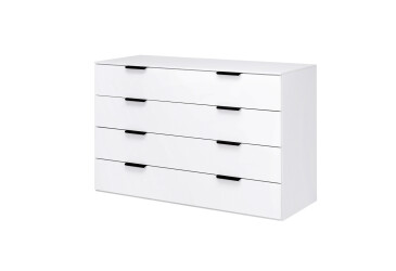 Комод MiroMark Міла з 4 шухлядами 70 см білий глянець