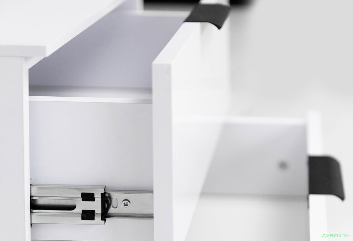 Зображення 6 - Комод MiroMark Міла з 5 шухлядами 125 см білий глянець