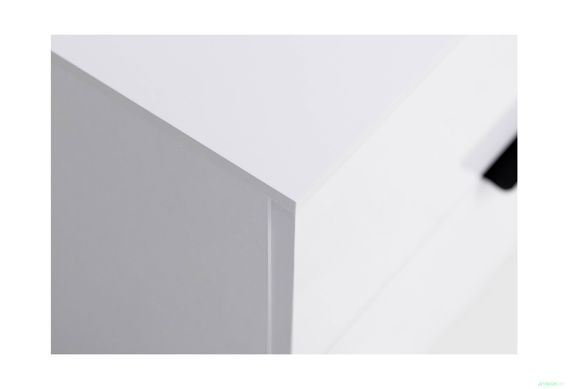 Изображение 5 - Тумба прикроватная МироМарк Мила с 2 ящиками 60 см белый глянец