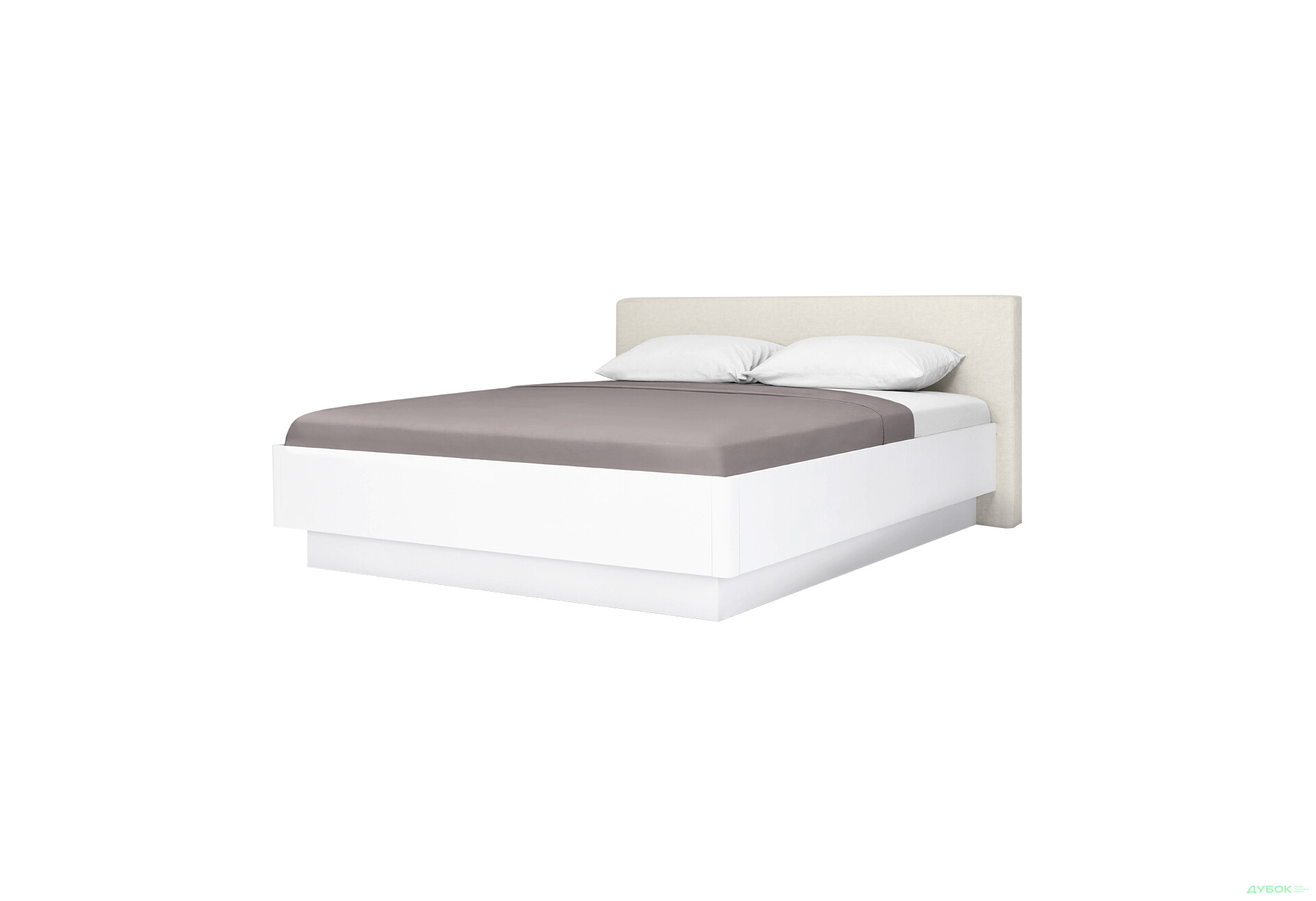 Изображение 1 - Кровать-подиум МироМарк Мила 180x200 подъёмная с каркасом, глянец белый