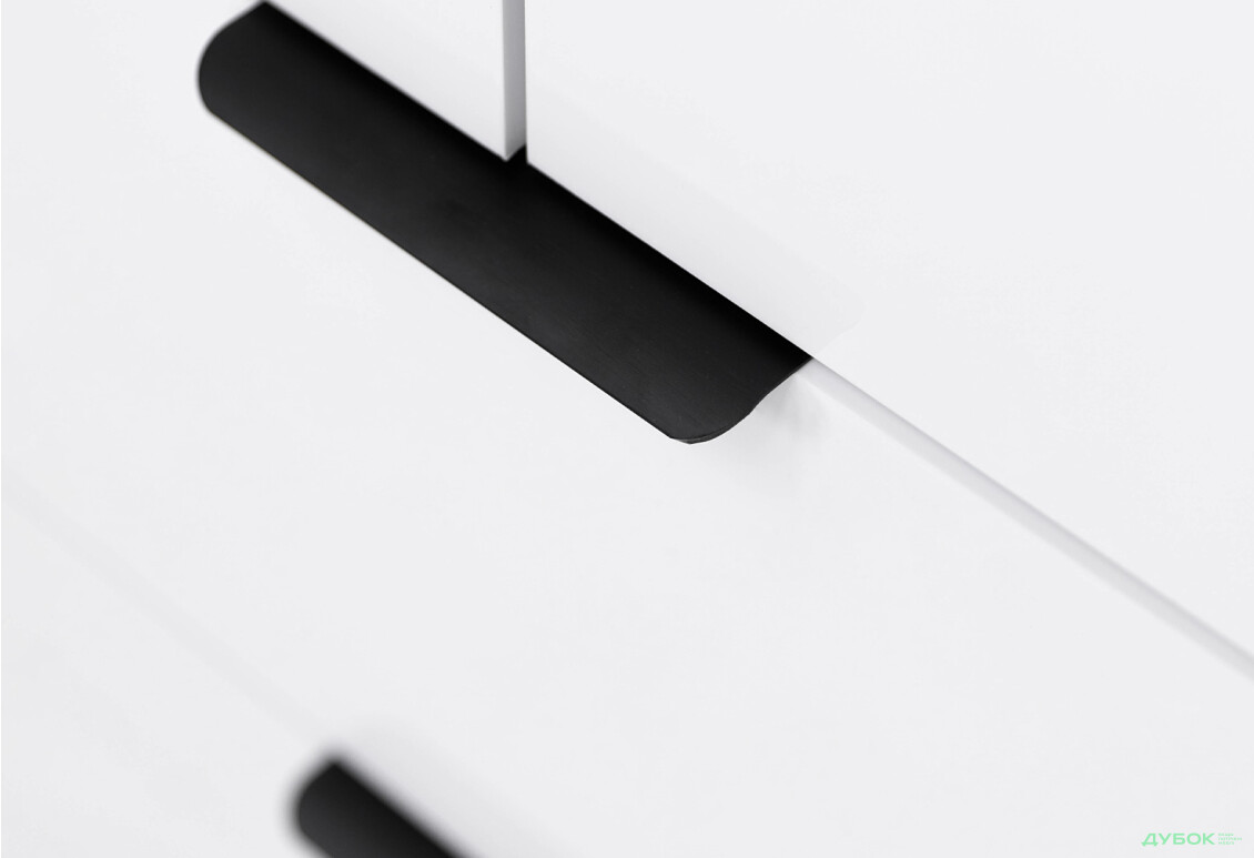 Изображение 3 - Шкаф МироМарк Мила 2-дверный с ящиками 89,6 см белый глянец