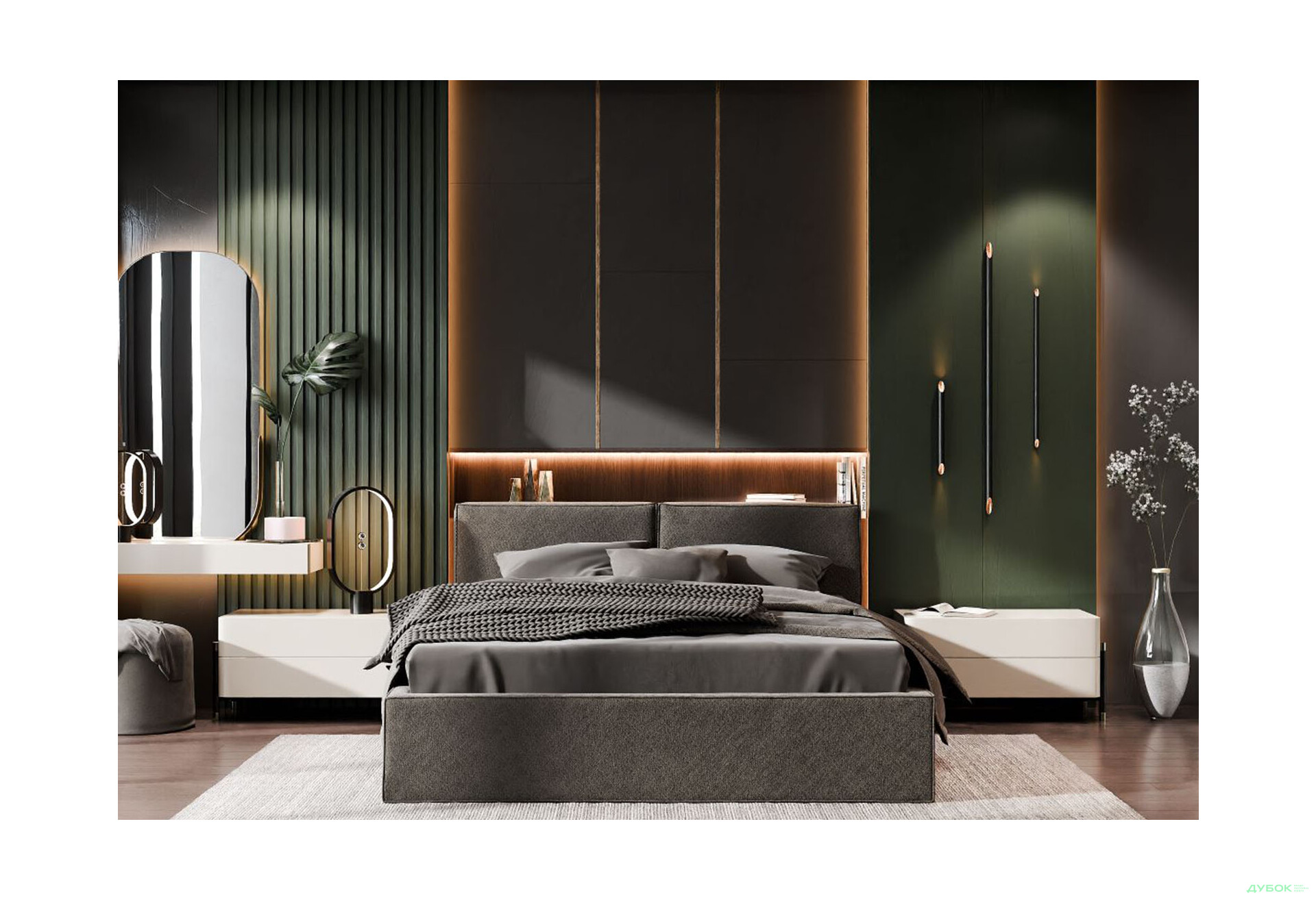 Зображення 11 - Ліжко-подіум Світ Меблів Ванесса 4, 140х200 см без механізму