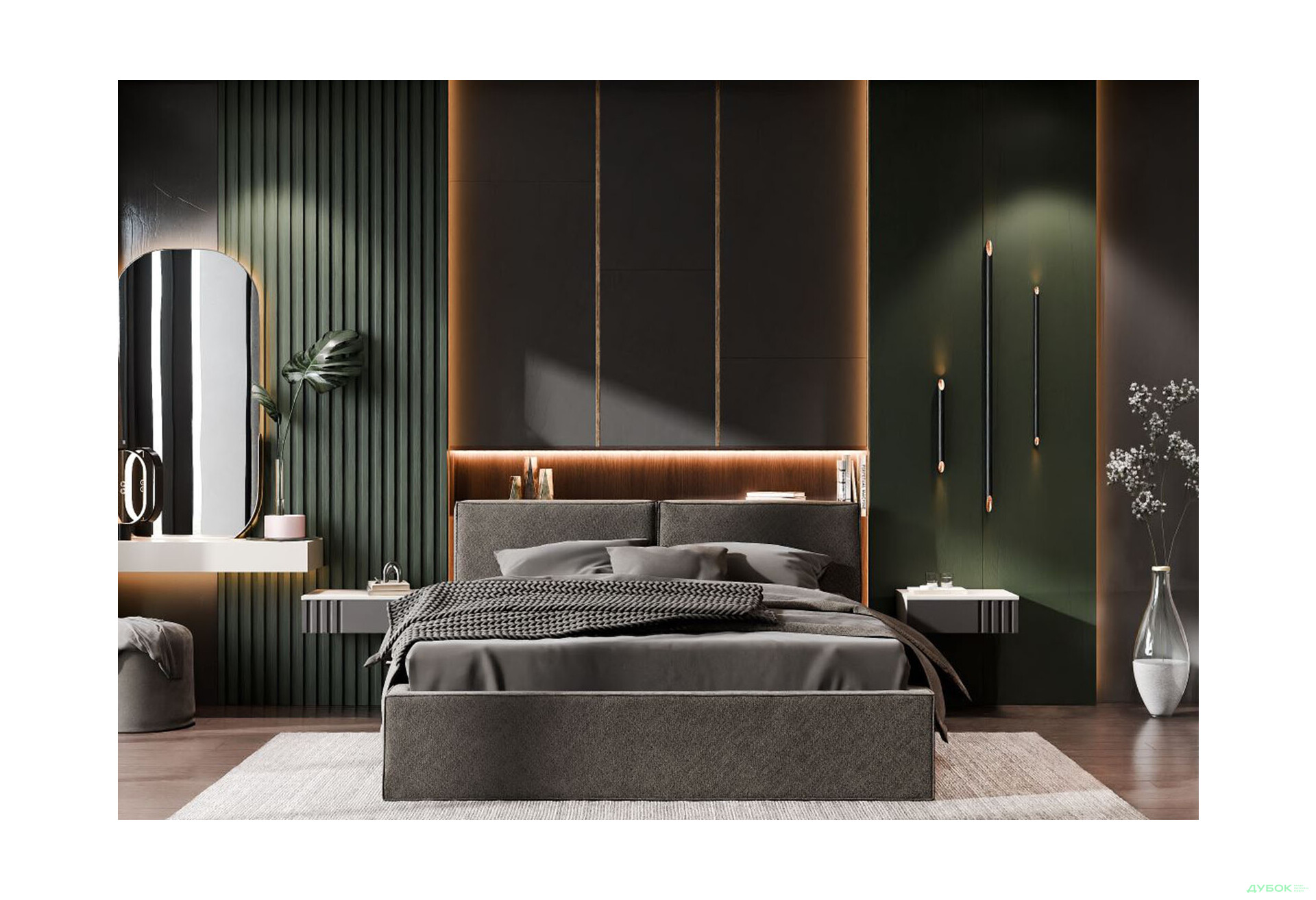 Зображення 9 - Ліжко-подіум Світ Меблів Ванесса 4, 140х200 см без механізму