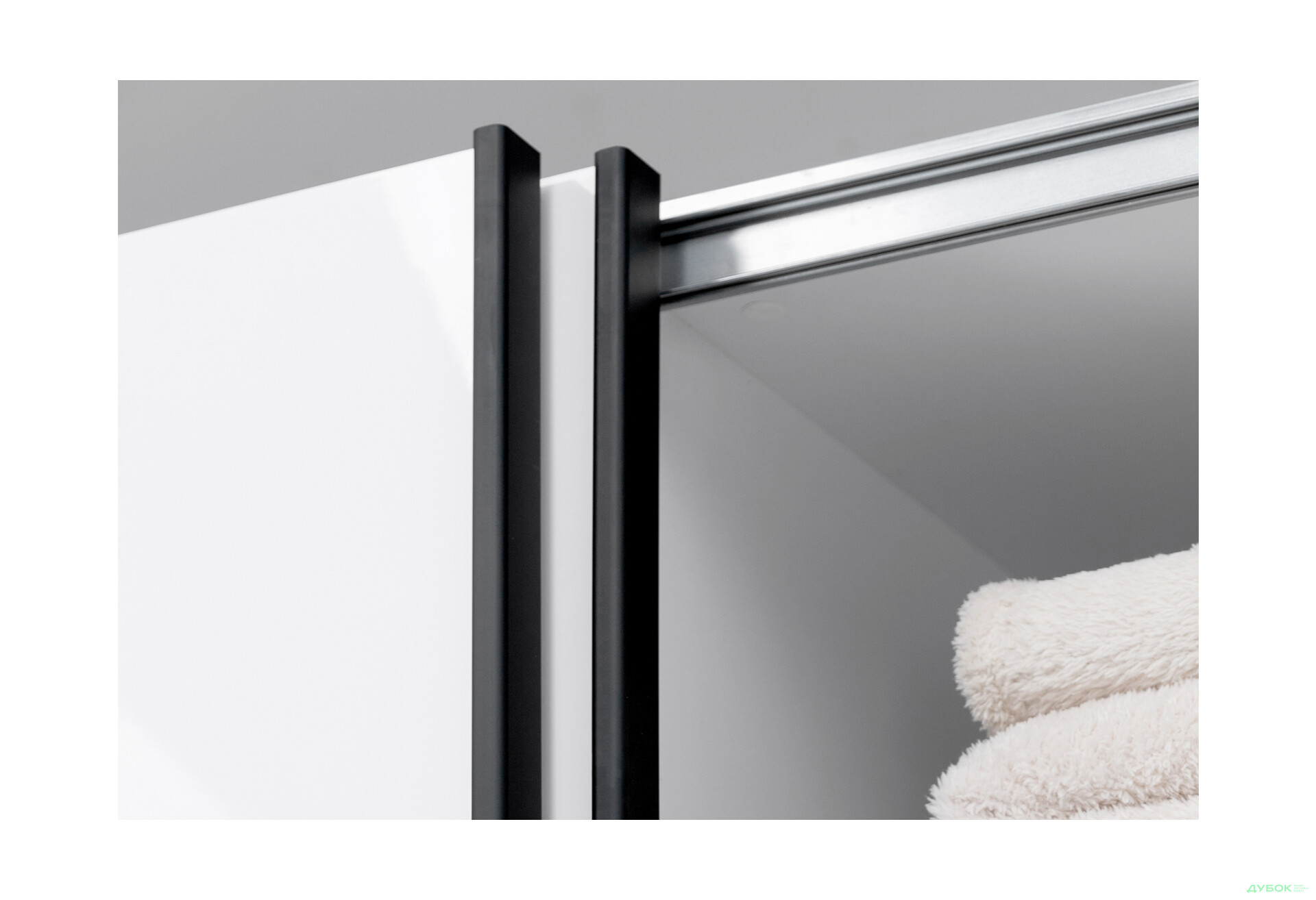 Изображение 4 - Шкаф-купе МироМарк Мила 2-дверный 1,5х2,1м с зеркалом белый глянец