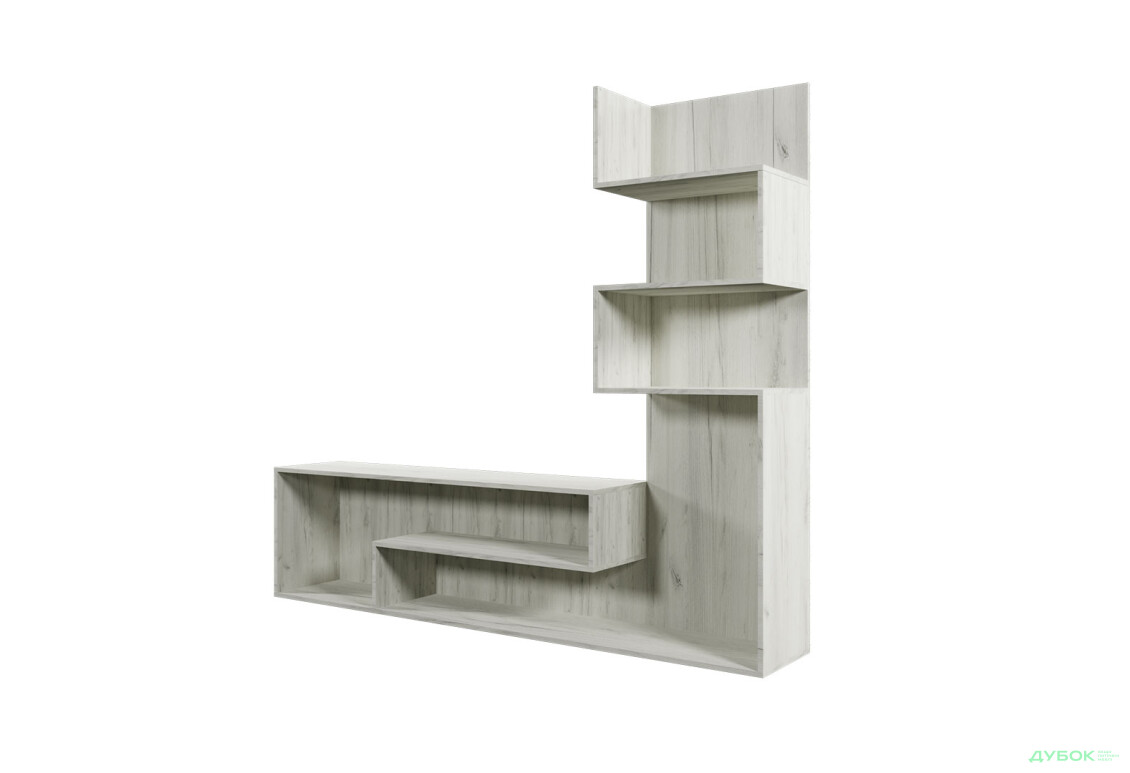 Изображение 3 - Гостиная Viant ВТ-7 со стелажом 180 см, дуб крафт белый