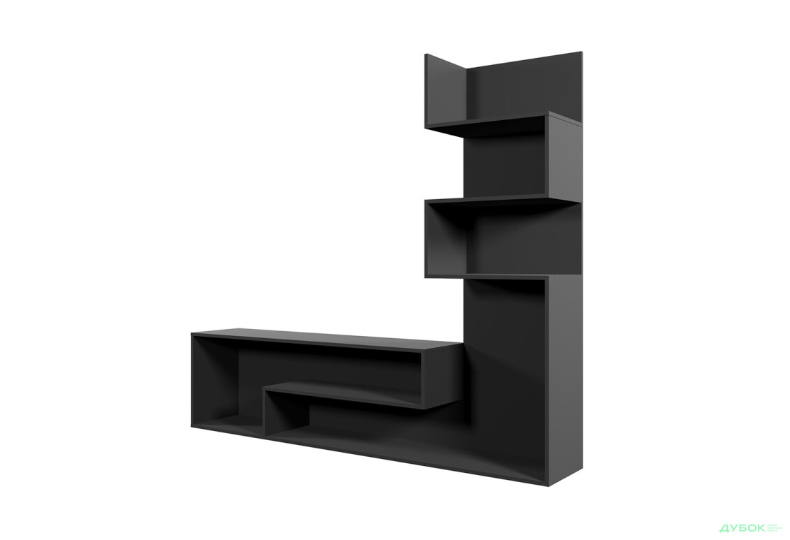 Изображение 2 - Гостиная Viant ВТ-7 со стелажом 200 см, антрацит