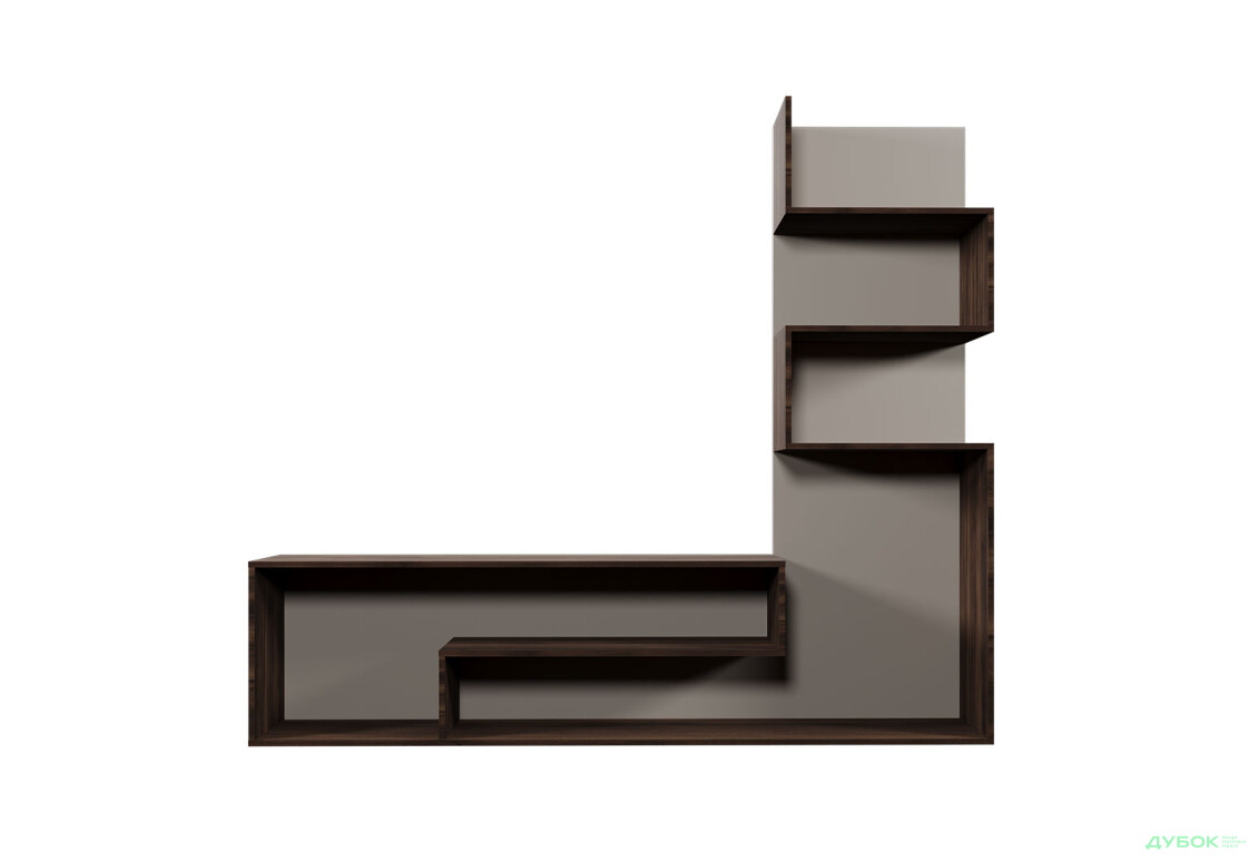 Изображение 3 - Гостиная Viant ВТ-7 со стелажом 200 см, кашемир / ристретто