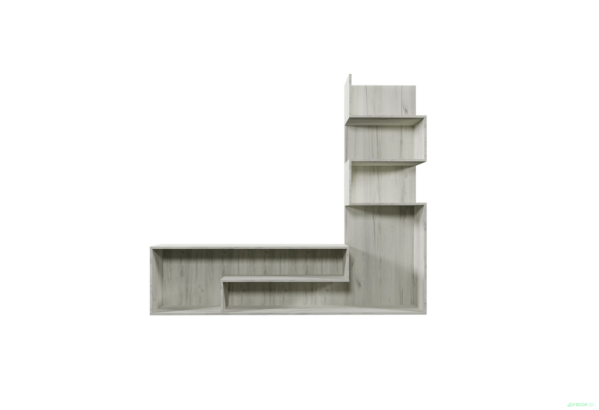 Изображение 2 - Гостиная Viant ВТ-7 со стелажом 200 см, дуб крафт белый