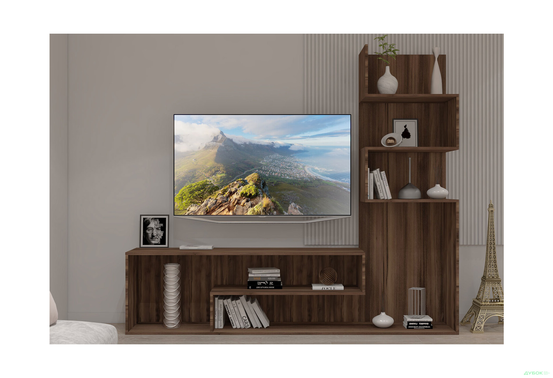 Изображение 1 - Гостиная Viant ВТ-7 со стелажом 200 см, ристретто