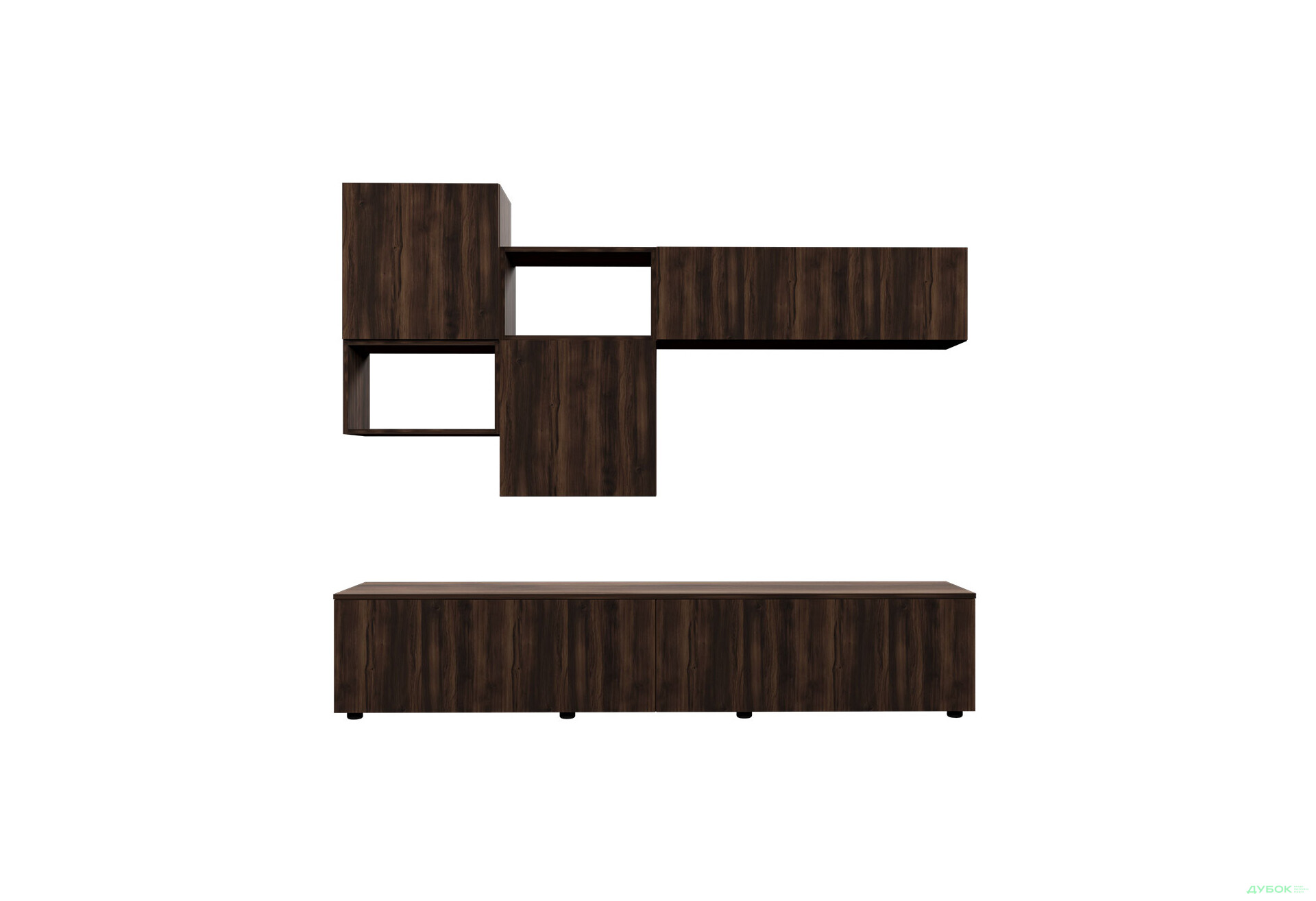 Изображение 3 - Гостиная Viant ВТ-8 с навесными полками 180 см, ристретто