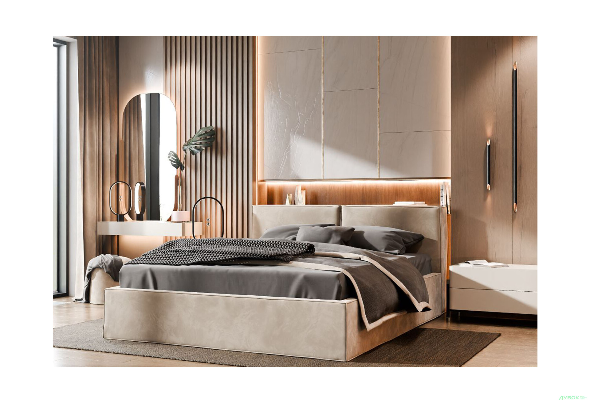 Зображення 5 - Ліжко-подіум Світ Меблів Ванесса 4, 140х200 см підйомне