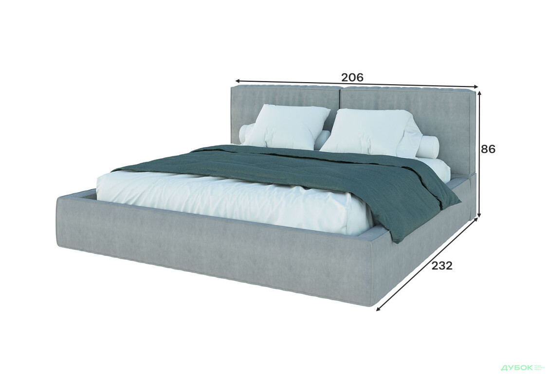 Зображення 14 - Ліжко-подіум Світ Меблів Ванесса 4, 180х200 см підйомне