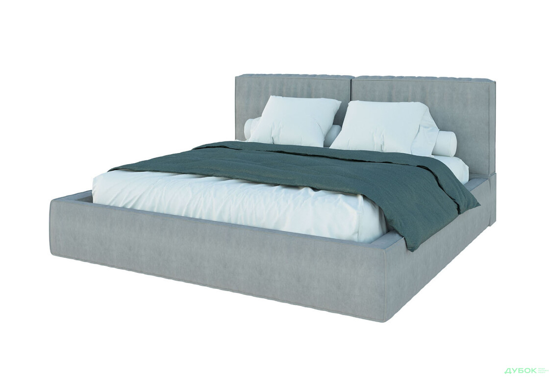 Ліжко-подіум Світ Меблів Ванесса 4, 140х200 см підйомне, велюр Багіра 35