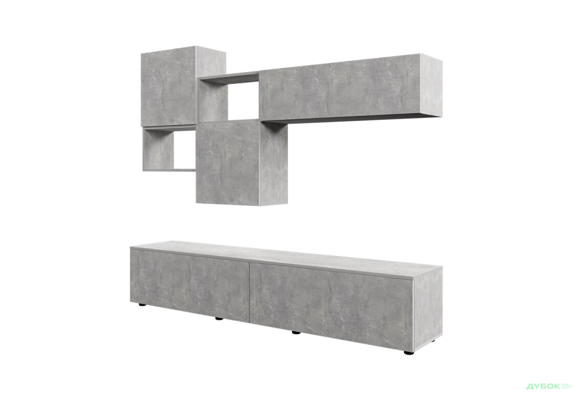 Изображение 3 - Гостиная Viant ВТ-8 с навесными полками 200 см, индастриал