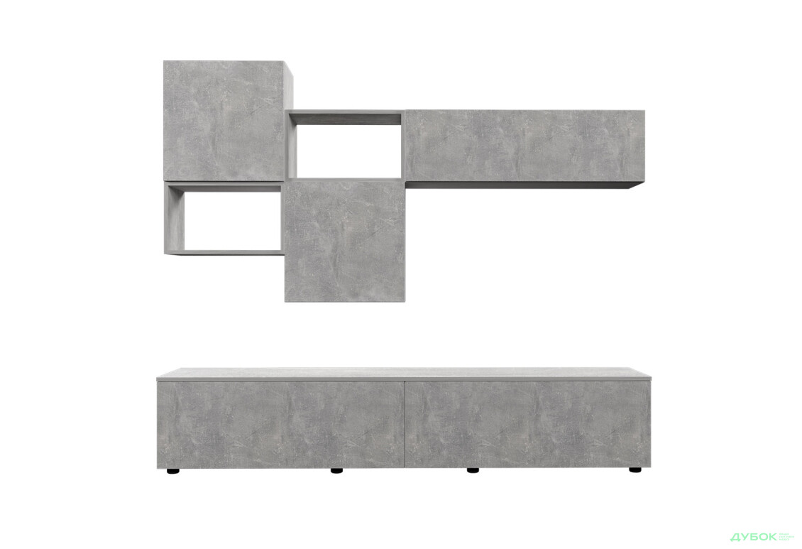 Изображение 2 - Гостиная Viant ВТ-8 с навесными полками 200 см, индастриал