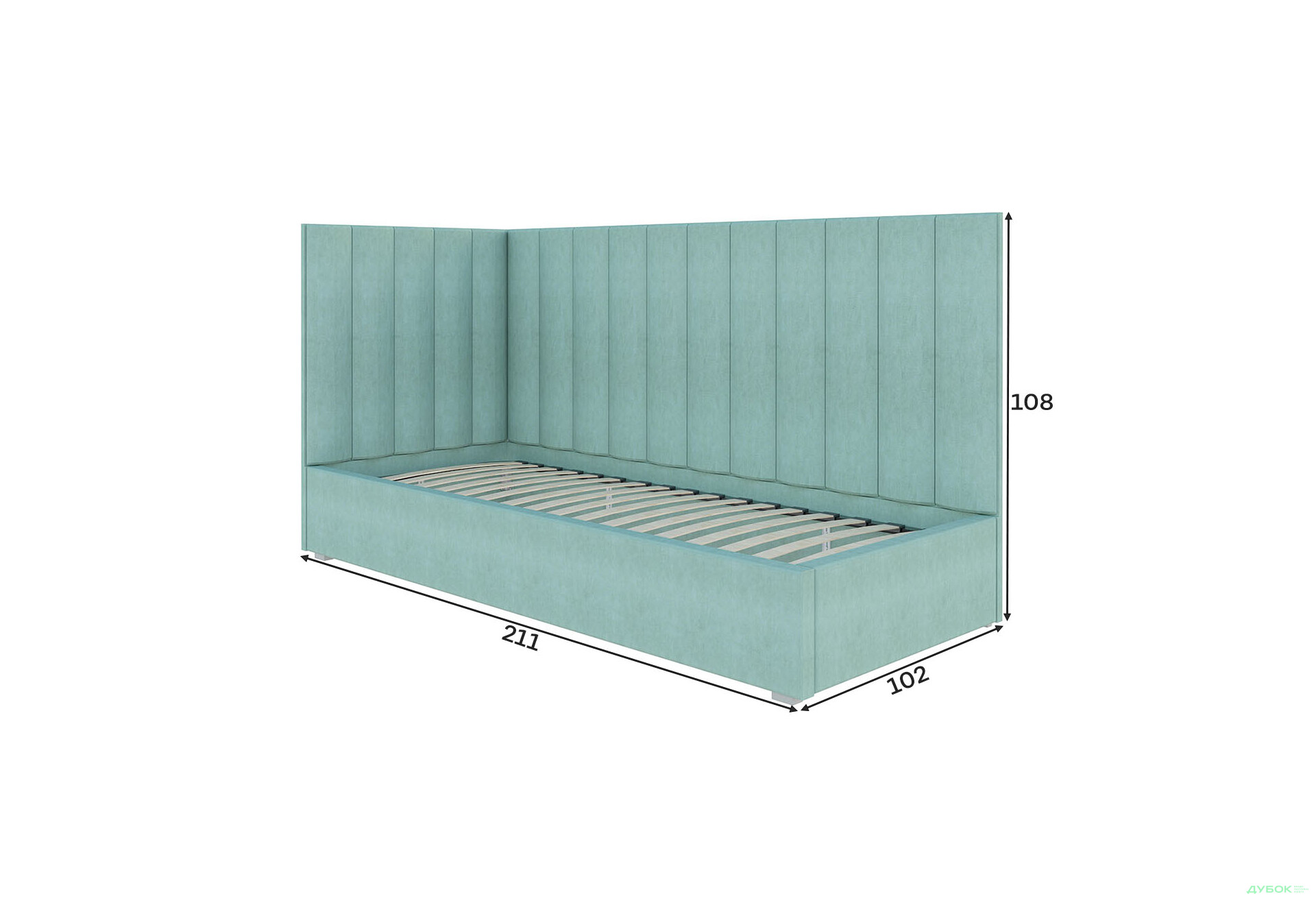 Изображение 8 - Кровать Svit Mebliv Саманта 4, 90х200 см со вкладом