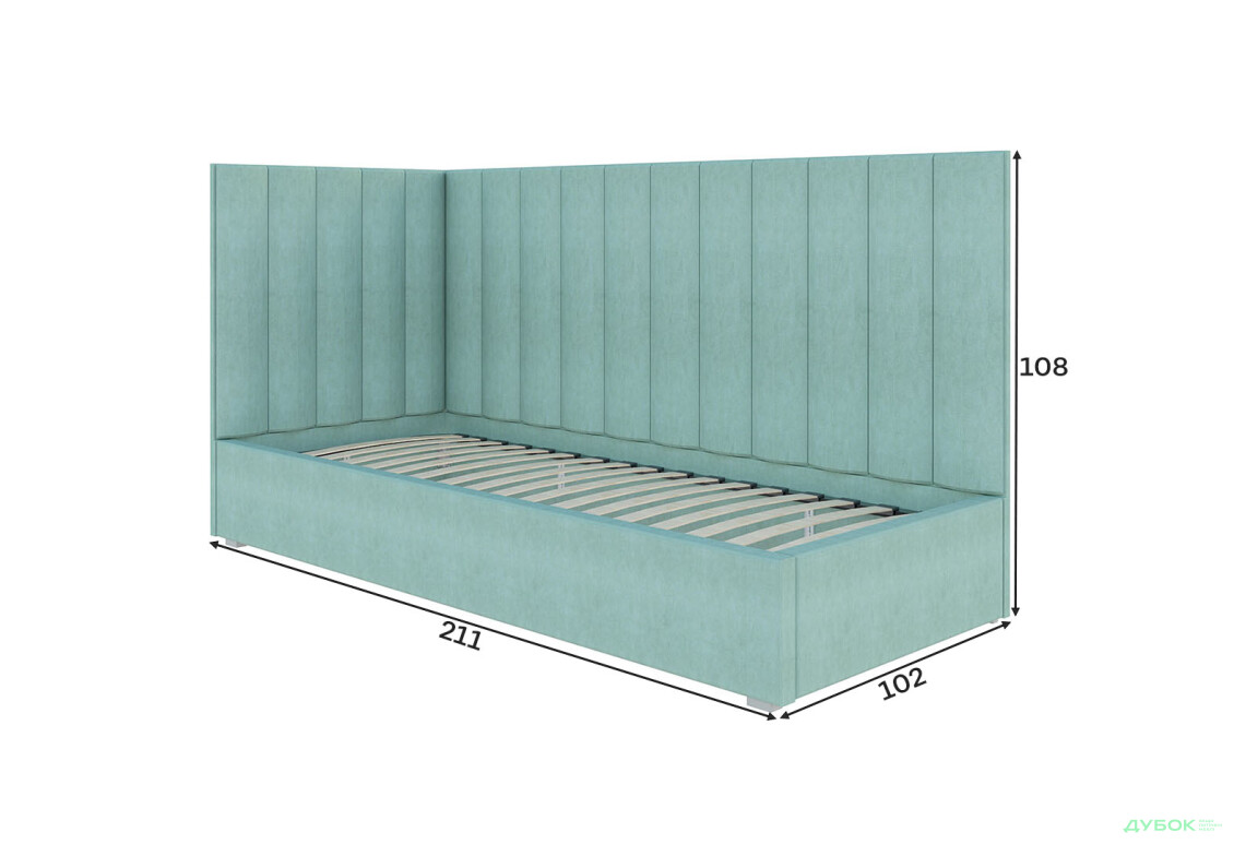 Изображение 8 - Кровать Svit Mebliv Саманта 4, 90х200 см со вкладом