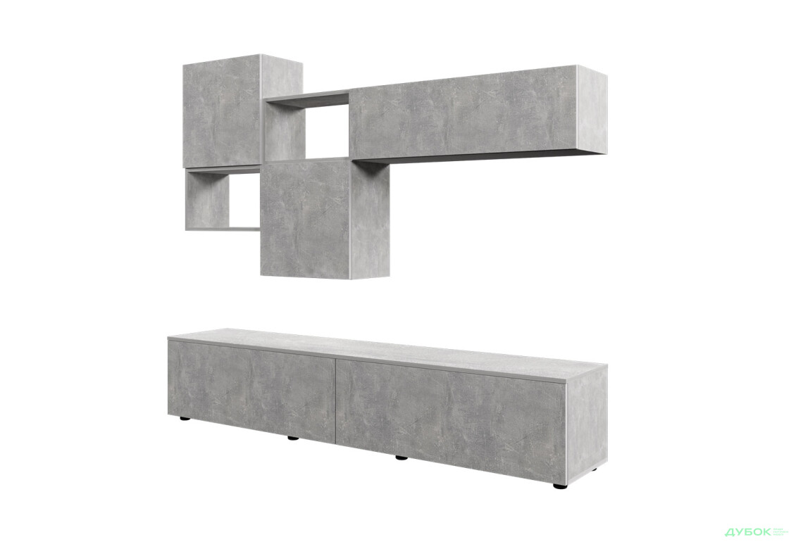 Изображение 2 - Гостиная Viant ВТ-9 с навесными полками 180 см, индастриал