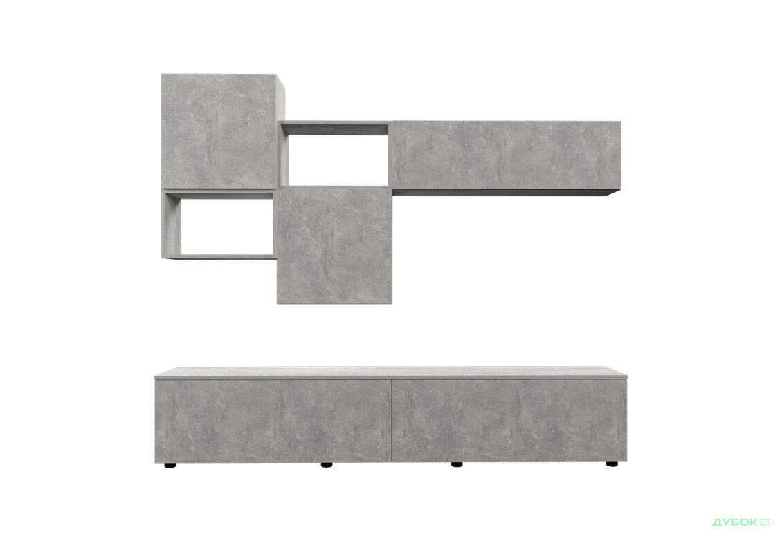 Изображение 3 - Гостиная Viant ВТ-9 с навесными полками 180 см, индастриал