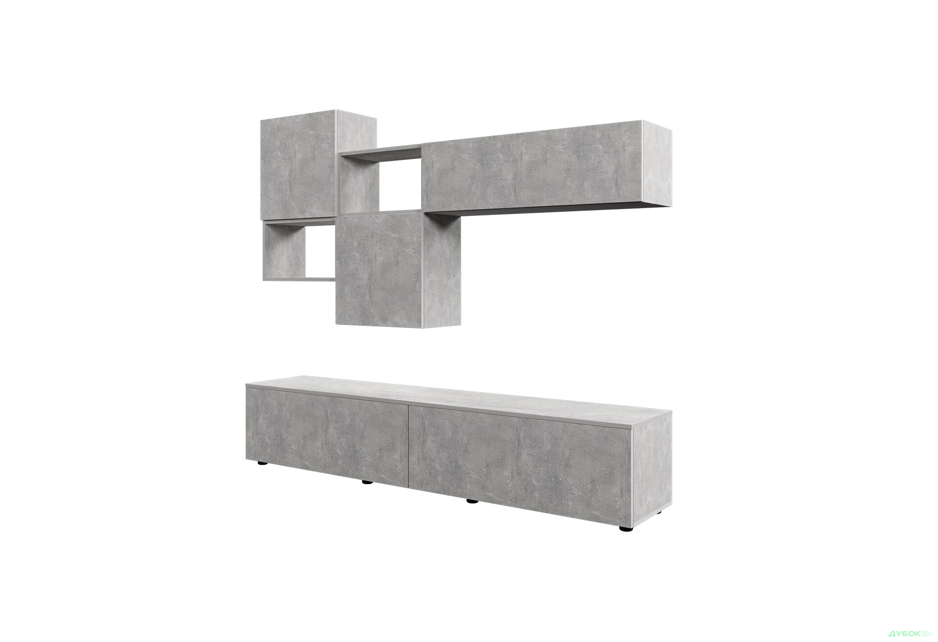 Изображение 2 - Гостиная Viant ВТ-9 с навесными полками 200 см, индастриал