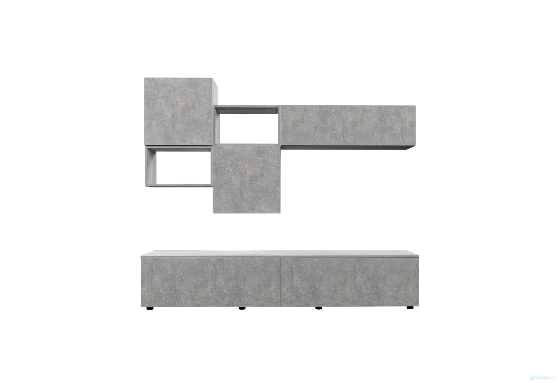 Изображение 3 - Гостиная Viant ВТ-9 с навесными полками 200 см, индастриал