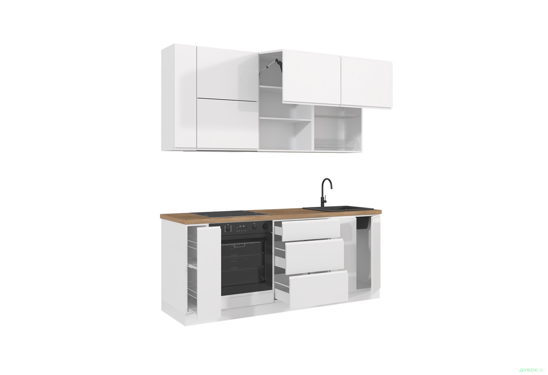 Изображение 3 - Кухня Миллениум / Millenium Premium 2.0 МироМарк Белый глянец, корп. белый