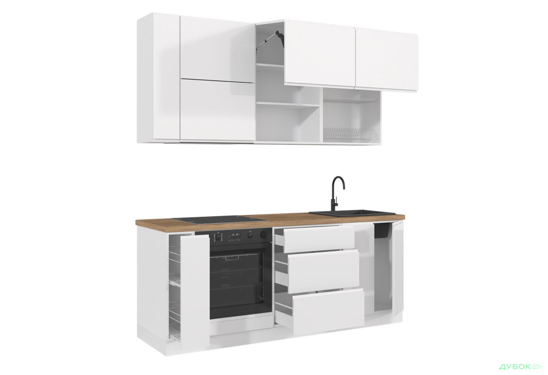 Изображение 3 - Кухня Миллениум / Millenium Premium 2.0 МироМарк Белый глянец, корп. белый